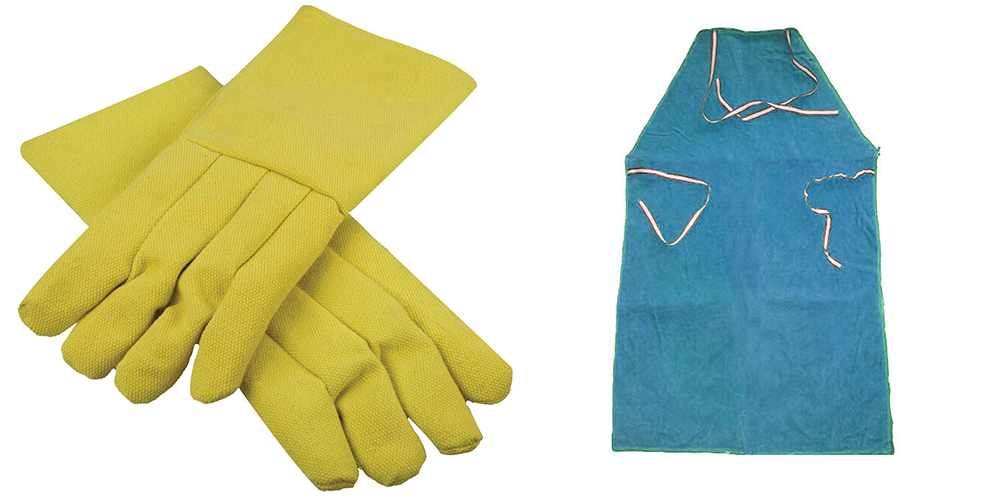 Safe practices during metal casting at home